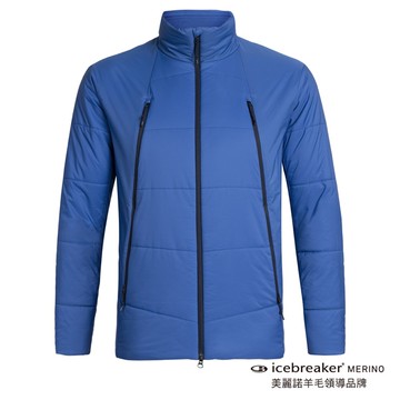 【紐西蘭Icebreaker 】男 HypLite ZONED 抗風防潑水保暖外套-ML180-水藍 L號