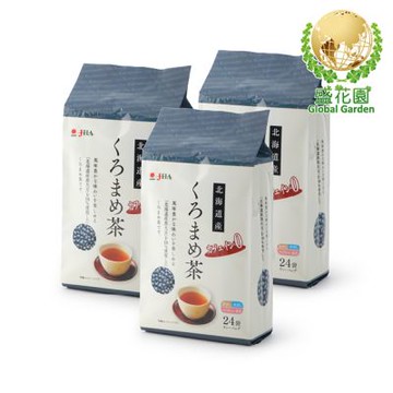 盛花園 日本北海道產100%黑大豆茶包(24入/袋，3袋/組)
