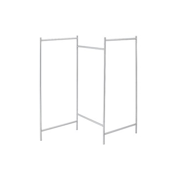 【日本天馬】PORISH 室內用極簡輕量多功能折疊掛衣架-S-DIY