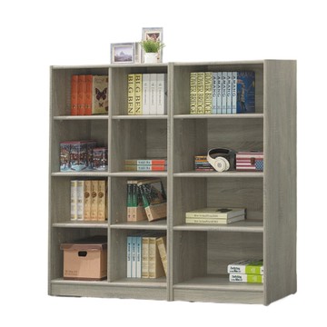 【MUNA家居】A36型4.7X4尺書櫃組/共兩色淺灰色