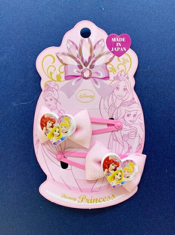 【震撼精品百貨】公主 系列Princess 迪士尼公主系列髮飾/髮夾-蝴蝶結綜合公主#57632 震撼日式精品百貨