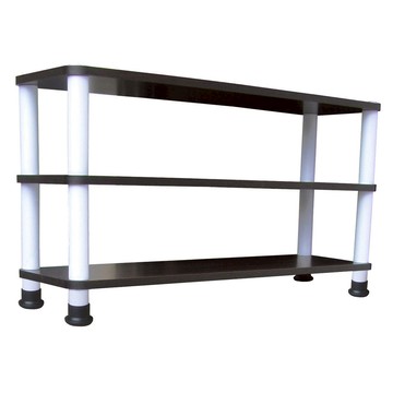 【頂堅】寬80公分-三層[寬型]開放式鞋架/鞋櫃/置物層架(三色可選)原木色