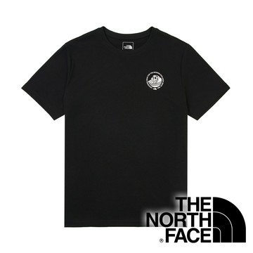 【THE NORTH FACE 美國】男快乾短袖圓領上衣『黑』NF0A8GZV 戶外 露營 登山 健行 休閒 時尚 旅遊 短袖 上衣