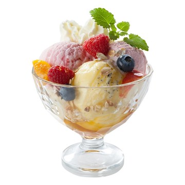 《Bormioli Rocco》Ayami高腳甜品玻璃杯-220ml-- 水杯 茶杯 咖啡杯 聖代杯