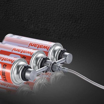 柯曼卡式燃料倉三供一扁氣爐頭長氣罐轉接頭戶外爐具煤氣灶配件