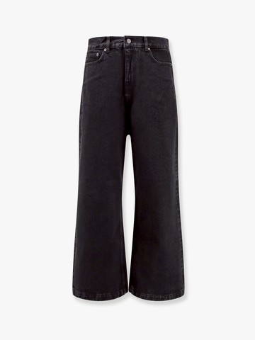 Washed black denim trouser - TONYWACK - gender_Man