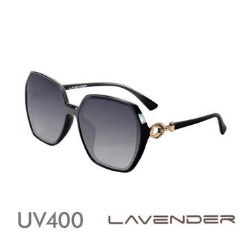 Lavender偏光片太陽眼鏡 微光系列 9271夜幕黑