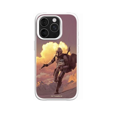 iPhone 16 Pro SolidX 白 - Star Wars - The Mandalorian - 曼多 & 古古