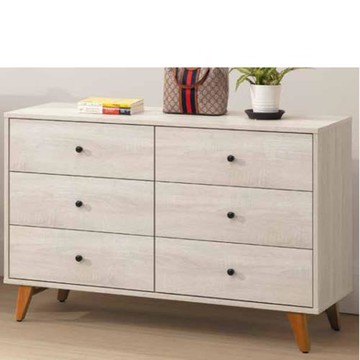 AS雅司-史蘋娜4尺六斗櫃-121*43*78cm