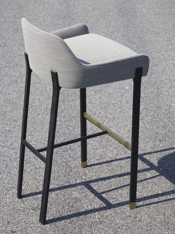 北歐新款上海市個性酒吧椅高腳靠背酒店椅美式家用咖啡廳吧臺椅