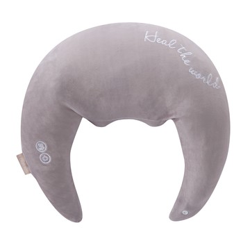 ATEX Lourdes弧形甜夢溫熱按摩菱角枕AX-HXL391 (二色) 午睡枕/月亮枕/頸枕｜官方旗艦館