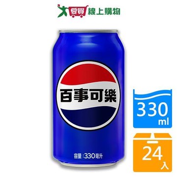 百事可樂330mlx24【愛買】