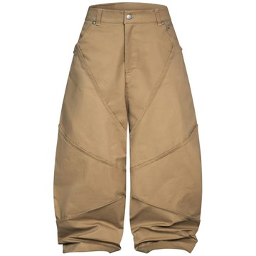 PUSH PUSH K-RAV PANTS 低腰闊腿 寬鬆長褲 (卡其色)