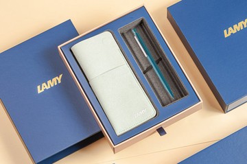 LAMY 原子筆 磁吸筆套禮盒  / CP1 / 限量 土耳其藍色