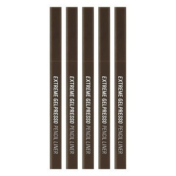 CLIO 珂莉奧 EXTREME 方管眼線膠筆 0.35g  01黑棕色  5支