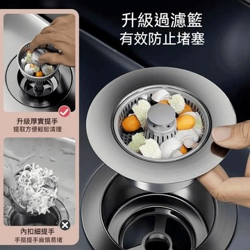台灣出貨🔥【快速排水 防堵塞】不鏽鋼濾網 水槽濾網 廚房水槽 廚房濾網水槽過濾網 排水孔濾網 漏水塞 落水頭防臭防堵塞
