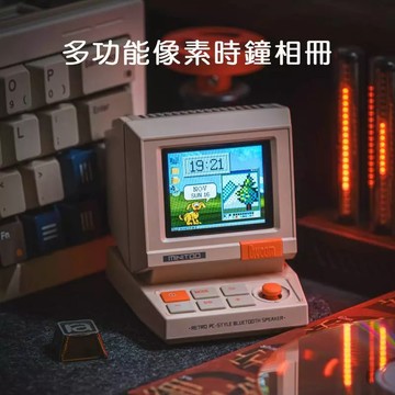 多功能像素時鐘相冊👍互動時鐘氛圍小夜燈 創意像素時鐘音樂氛圍燈 自定義時鐘相冊畫面桌面擺件休閒相框相簿時鐘音樂氛圍禮物