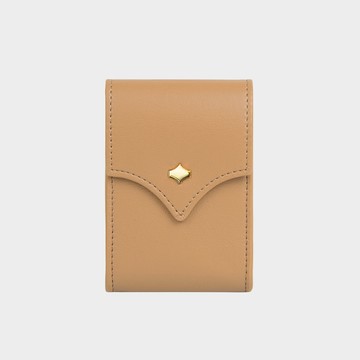 ANY DI 德國時尚真皮多功能小袋 - 蜜褐棕