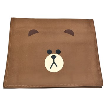 iMiTU 米圖 LINE FRIENDS 熊大側背包  中  咖啡色  1個