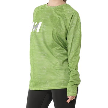 MI MI LEO 台灣製竹炭科技機能薄長袖 登山衣 運動休閒服 淺色款 M款  XL  綠白