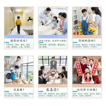 情境生活語句圖卡 幼兒禮貌用語學習卡 社會互動訓練 語言表達 品格教育 幼教教材