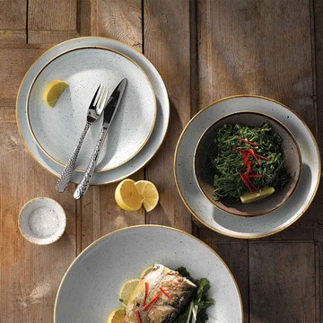 Stonecast 點藏系列 16cm圓盤(多色挑選) 深邃灰