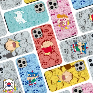 韓國正版KR 蠟筆小新角色線條插畫 iPhone雙層&透明保護殼 透明殼 防摔殼 手機殼 小白 小葵 阿呆 Unicorn