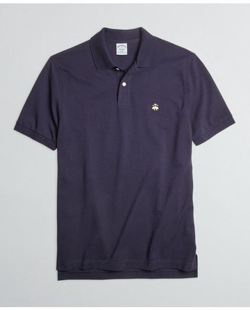 Brooks Brothers Men's Golden Fleece Stretch Supima Polo Shirt | Navy | Size XL