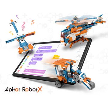 Apitor｜RobotX 第二代樂學程式積木(超值雙入組)