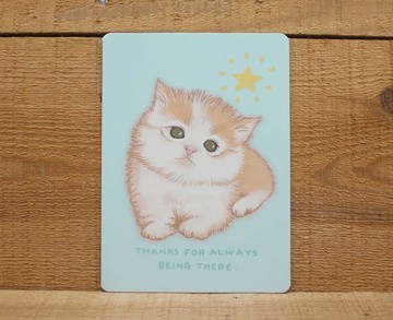 【卡片】 夢幻貓萬用卡(ALWAYS BEING THERE)29597  附信封