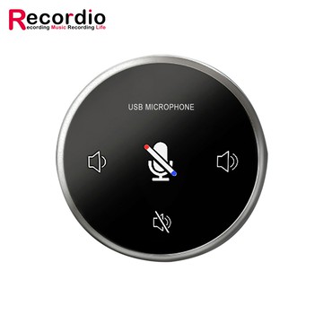 GAM-UM03 USB全向會議麥克風 360度全向電腦游戲K歌直播拾音話筒【Snowbelle優選】