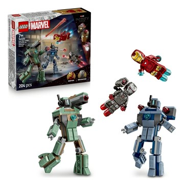 LEGO 76320 漫威系列 鋼鐵人和戰爭機器大戰漢默鋼鐵士兵 Iron Man & War Machine vs. Hammer Drones  1套  多色