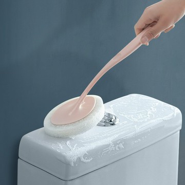 6件套 長柄海綿刷衛生間浴缸刷長柄刷子浴室清潔地板刷廚房海綿擦