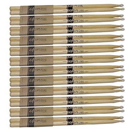 12 PACK Promark LA Special 5B Nylon Tip Drumstick, LA5BN-12