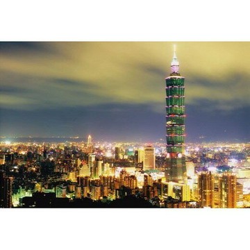 【拼圖貓】HC - 臺灣之美-黃金不夜城-臺灣製 1000片 夜光拼圖 1000-144D