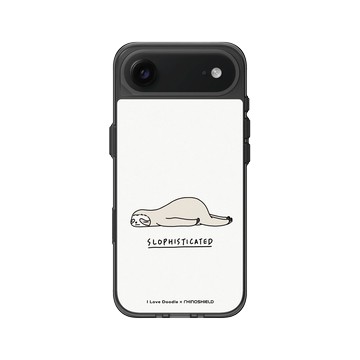 iPhone Air Clear (相機按鈕) 酷墨灰 - ilovedoodle (Lim Heng Swee) - Slophisticated 樹懶