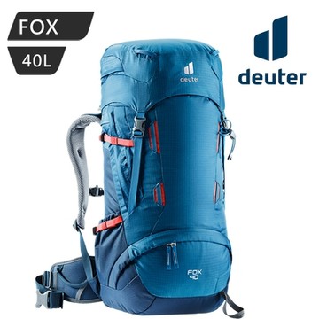 Deuter FOX  拔熱透氣背包【藍-深藍】3611221 / 40+4L