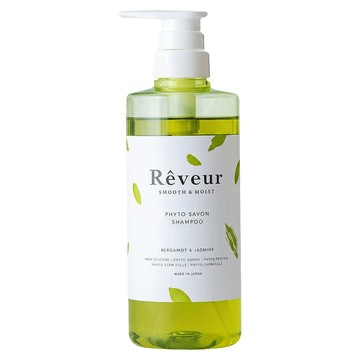 Reveur 芮芙茹 植物性洗髮露 嚴選佛手柑與茉莉花香氣 清新優雅  500ml  1瓶