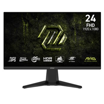 MSI MAG 245F X24 平面電競螢幕 (24型/FHD/HDR/240Hz/0.5ms/IPS)