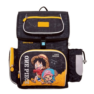 【IMPACT】怡寶 | ONE PIECE航海王懸浮磁扣新世代標準型護脊書包 海賊王 IMPE7062BK