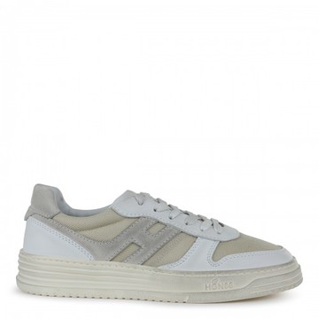 Hogan - White And Grey Leather Sneakers 6