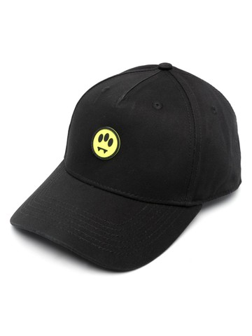 BARROW - logo-patch curved-peak cap - women - Cotton - One Size - Black