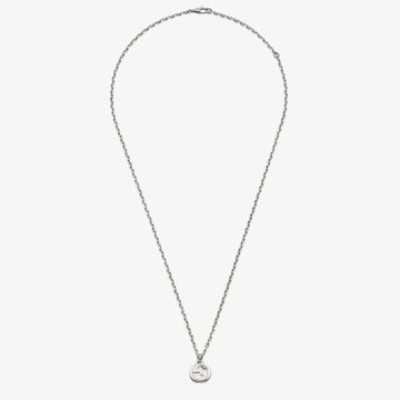 GUCCI 古馳 INTERLOCKING G 項鍊 925銀