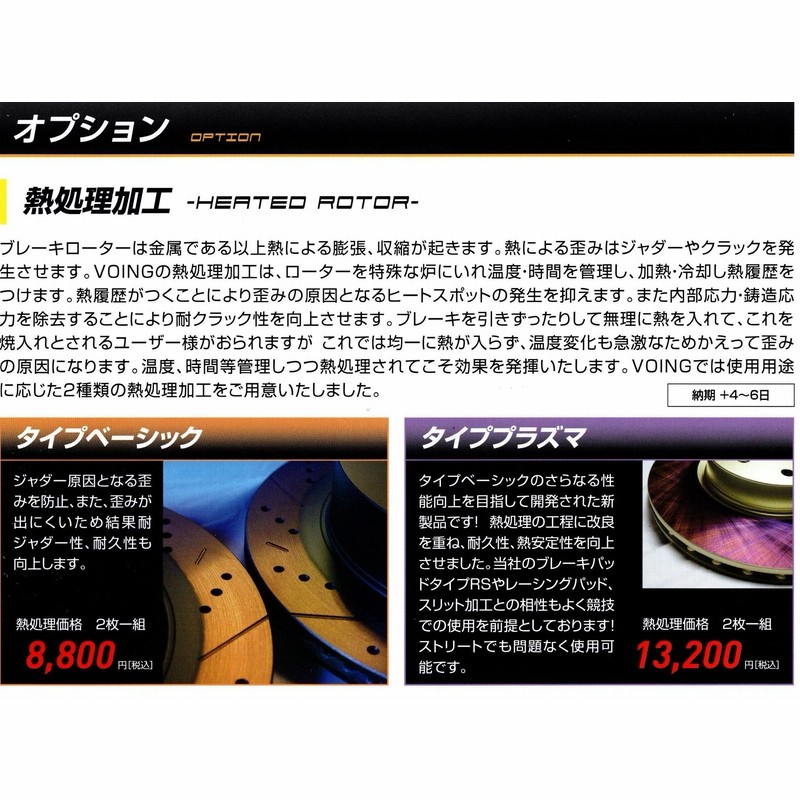 VOING C5S パジェロ L049G 87/8～90/12 フロント スリット