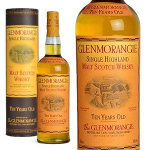 古酒 グレンモーレンジ 10年 旧ボトル 木箱付 750ml 43% ハイ