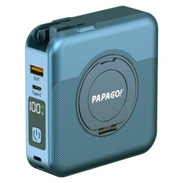 PAPAGO 五代多功能防爆行動電源 10000mAh Type-C  藍色  PA-WL721