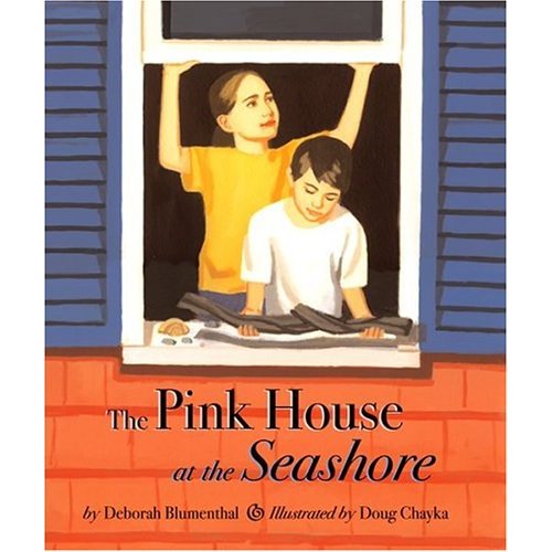 The Pink House at the Seashore