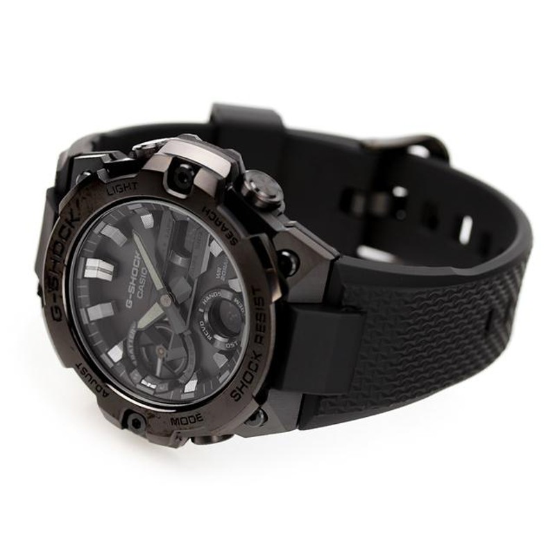 gショック ジーショック G-SHOCK ソーラー GST-B400BB-1A Bluetooth メンズ 腕時計 ブランド カシオ アナデジ オール ブラック 黒 プレゼント 実用的 | LINEショッピング