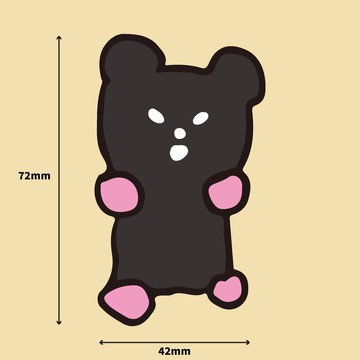 小熊軟糖防水貼紙 | 青春期口味