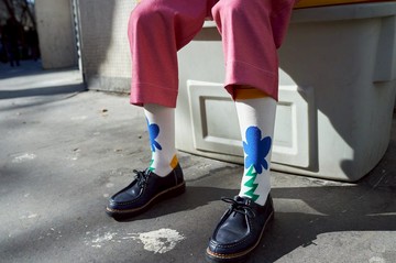 LIFEBEAT x MAO.MAO STUDIO聯名輕薄透氣印花襪 男女尺寸